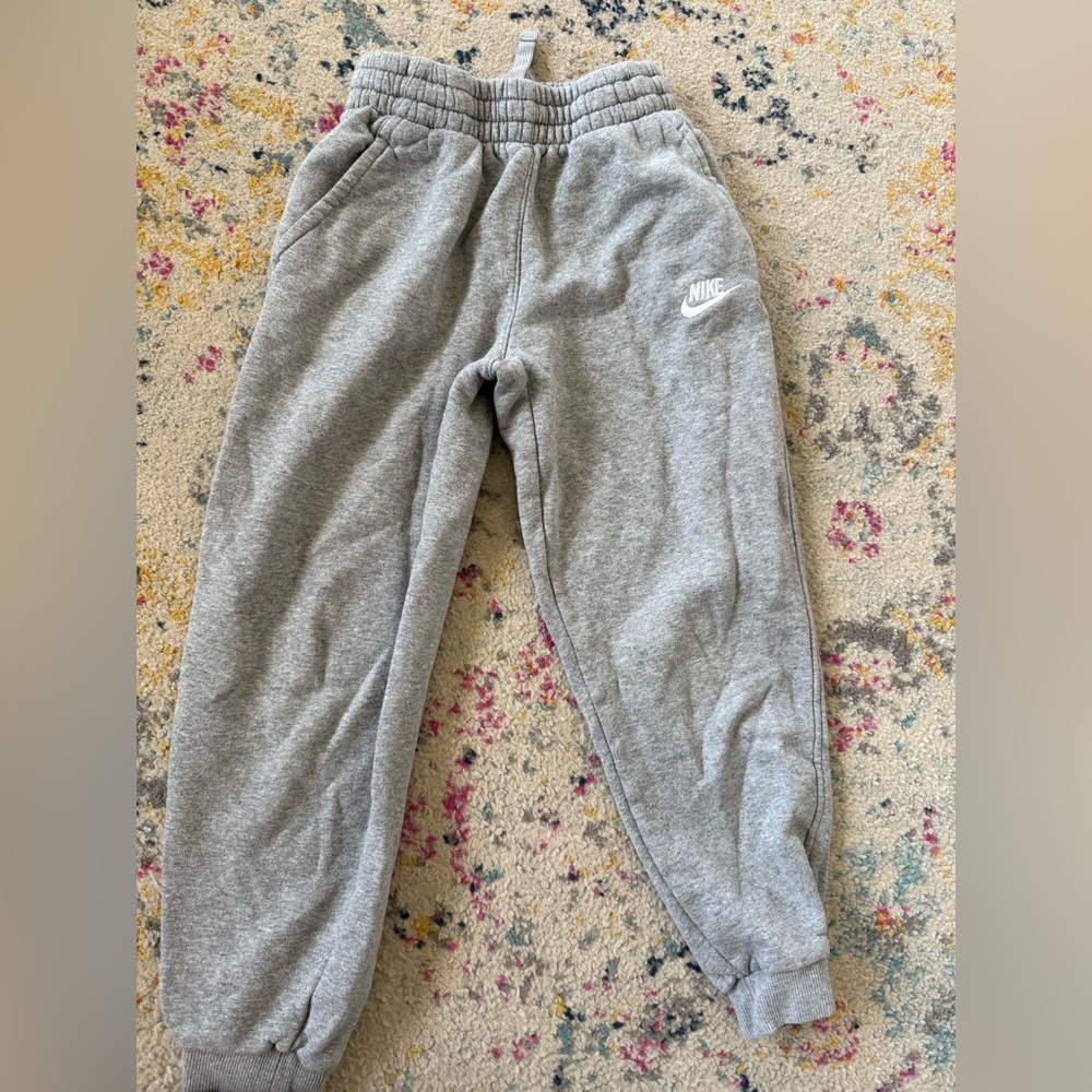 Nike Kids Heather Gray Joggers